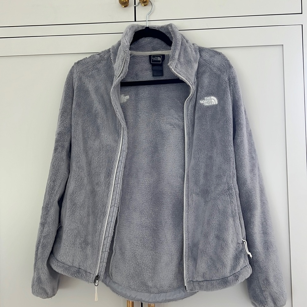 Women’s Gray Osito North Face Jacket